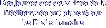 Des jeunes des deux rives