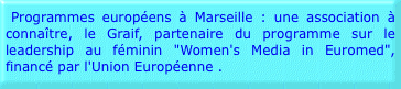 Programmes europens  Marseille :