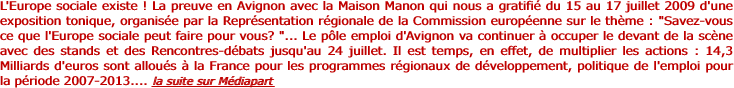 L'Europe sociale existe ! La
