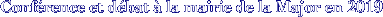 Conférence et débat à la