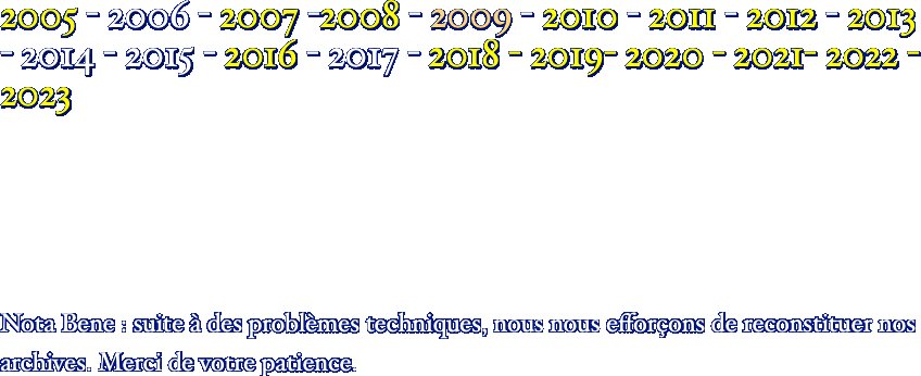 2005 - 2006 - 2007