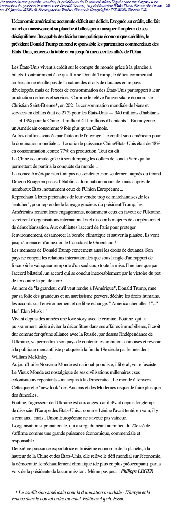 Au cours de son premier