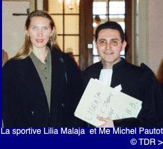 Audience à Strasbourg Lilia Malaja avec Michel Pautot