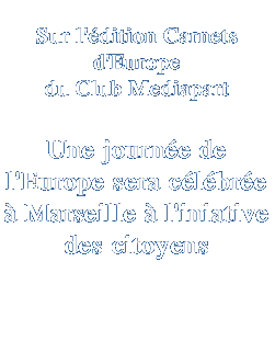  Sur l'édition Carnets d'Europe 